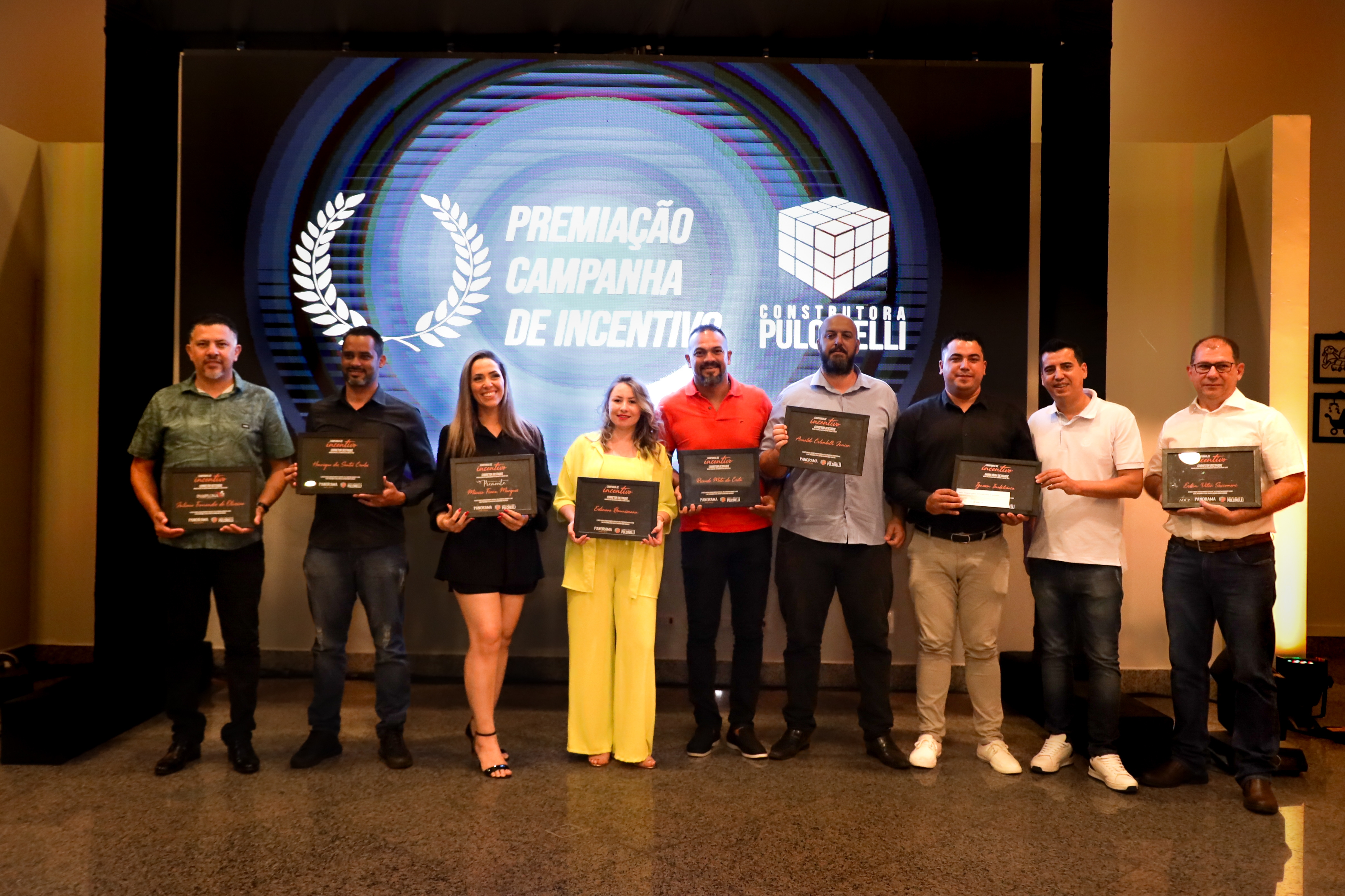 Construtora Pulcinelli premia corretores e imobiliárias de Foz do Iguaçu