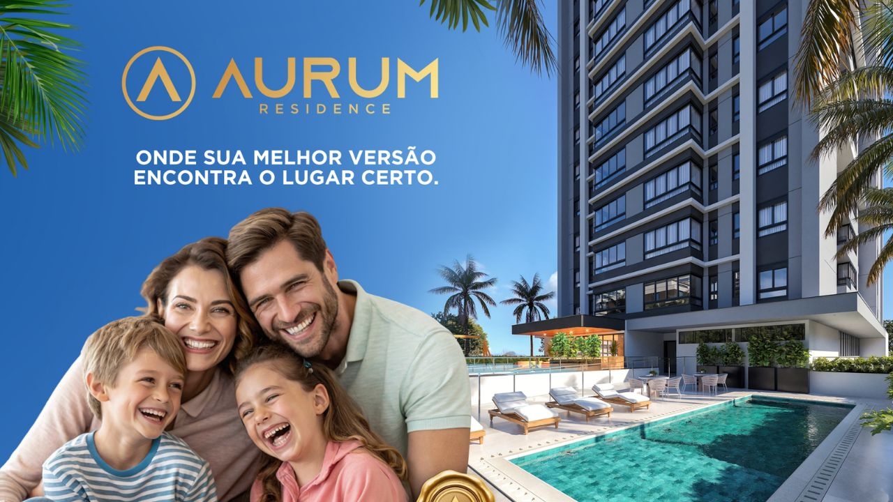 Notícia Pulcinelli: Aurum Residence: viver bem é investir com inteligência